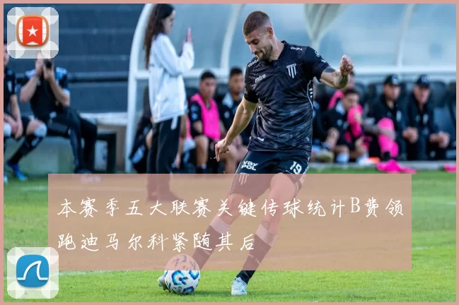 本赛季五大联赛关键传球统计B费领跑迪马尔科紧随其后