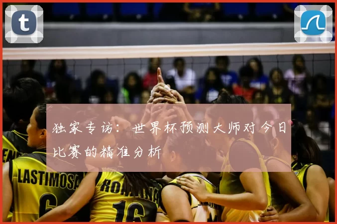 独家专访:世界杯预测大师对今日比赛的精准分析