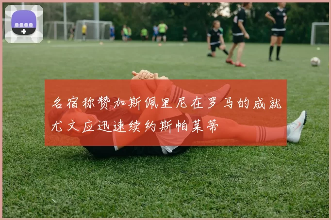 名宿称赞加斯佩里尼在罗马的成就尤文应迅速续约斯帕莱蒂